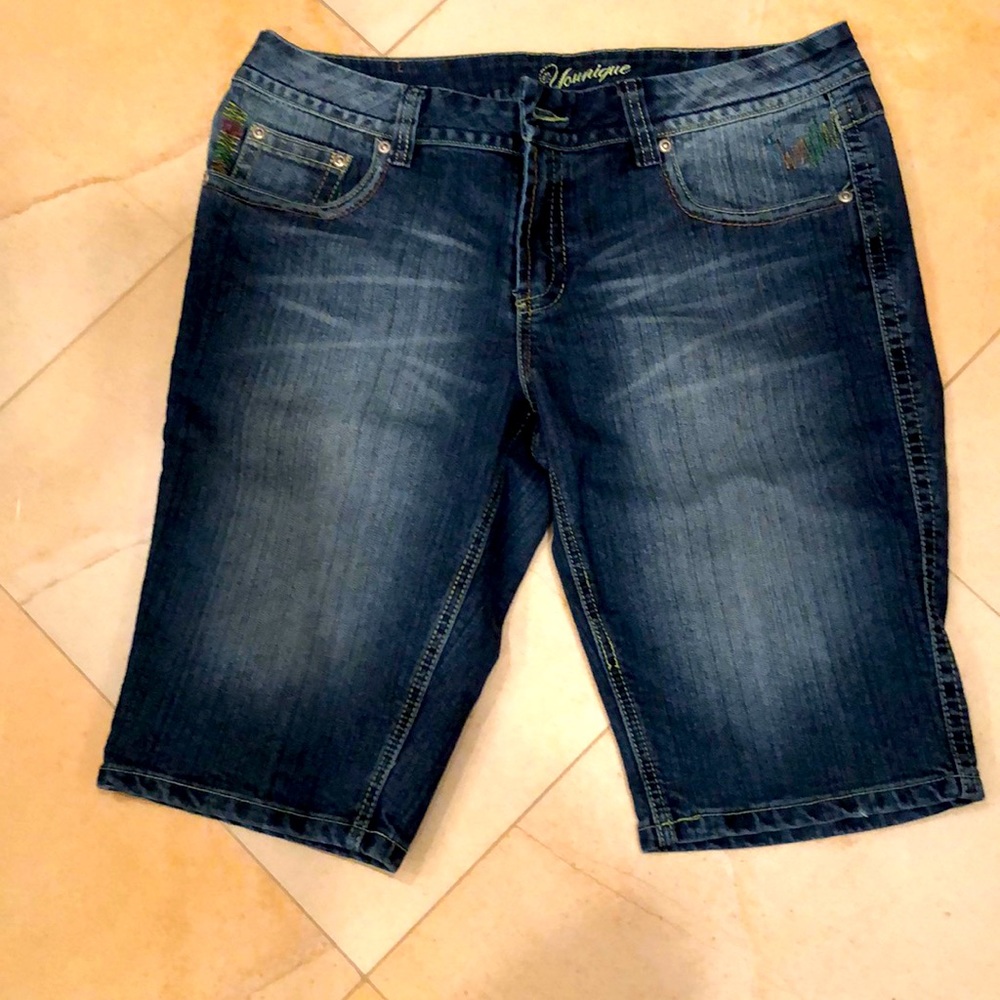 Knee length shorts